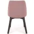 różowe krzesło do jadalni nowoczesnej drewniane Puvo 3X