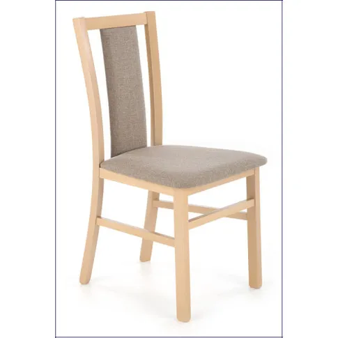 drewniane krzesło klasyczne z drewna bukowego tapicerowane Haxo