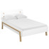 Białe minimalistyczne lóżko Oris 13X