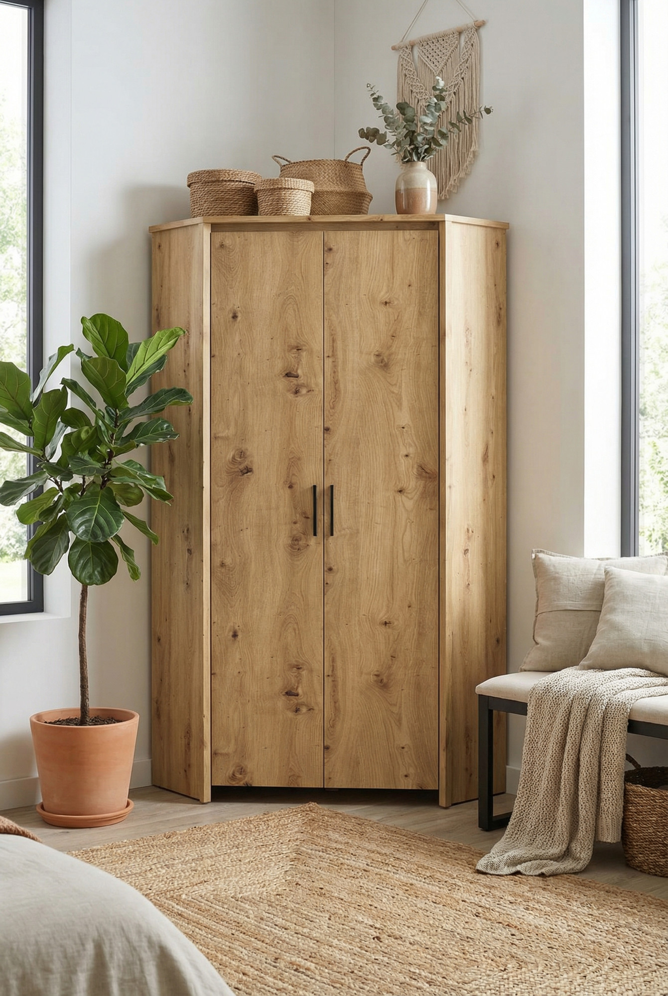 Wizualizacja wnętrza z wykorzystaniem szafy Toreso 16x