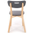 czarne bukowe krzeslo skandynawskie juxo