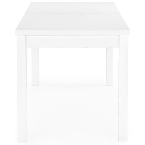 prostokątny biały stół laminowany rozkładany do salonu Jeros