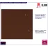 Front do zmywarki 60cm z panelem odkrytym ceglasty Fiorentina 23X