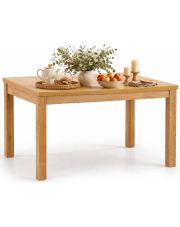 Nowoczesny rozkładany stół dąb artisan - Roxin w sklepie Edinos.pl