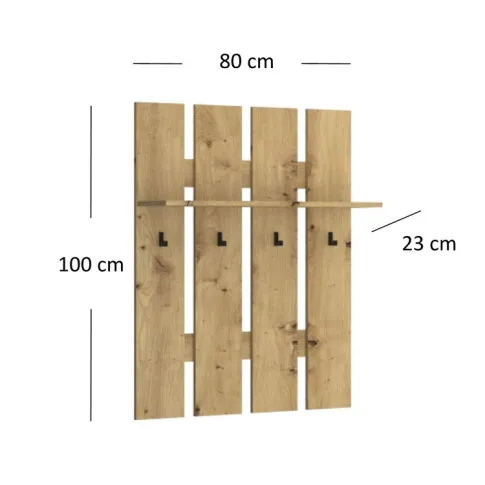 Wymiary wieszaka 24X