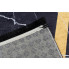 prostokątny dywan z frędzlami w stylu glamour Fasato 7X