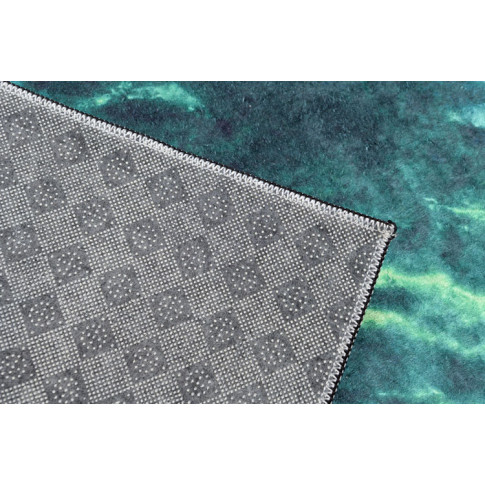 antypoślizgowy dywan prostokątny zielony Valano 3X