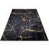 Granatowo-złoty dywan w stylu glamour do salonu - Valano 3X 