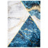 Prostokątny dywan do salonu w stylu glamour - Drafio 3X 
