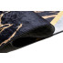 czarno-złoty dywan antypoślizgowy glamour Drafio 3X