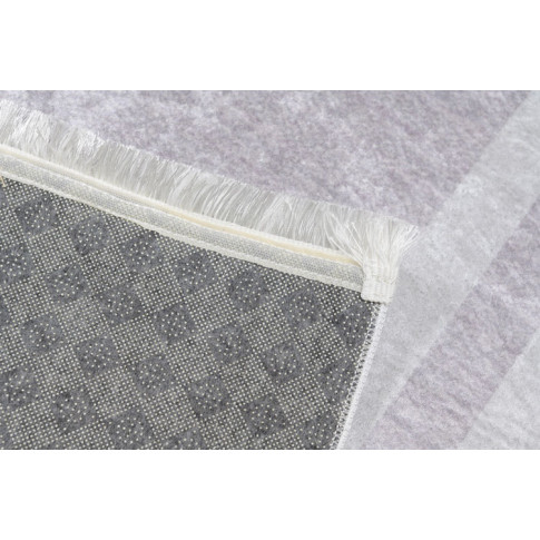 nowoczesny dywan z elegancką ramką i frędzlami antypoślizgowy Fasato 4X