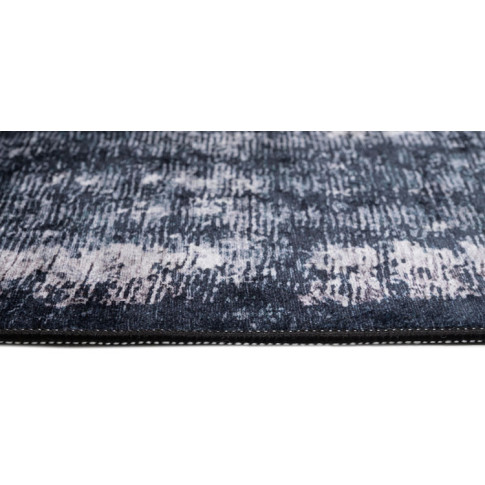 antracytowy dywan z ramką Befadi 3X