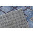 prostokątny dywan nowoczesny antypoślizgowy szary Cunis 6X