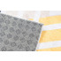 szaro żółty dywan antypoślizgowy nowoczesny w trójkąty Cunis 4X