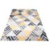 szaro żółty dywan w trójkąty w stylu nowoczesny Cunis 4X