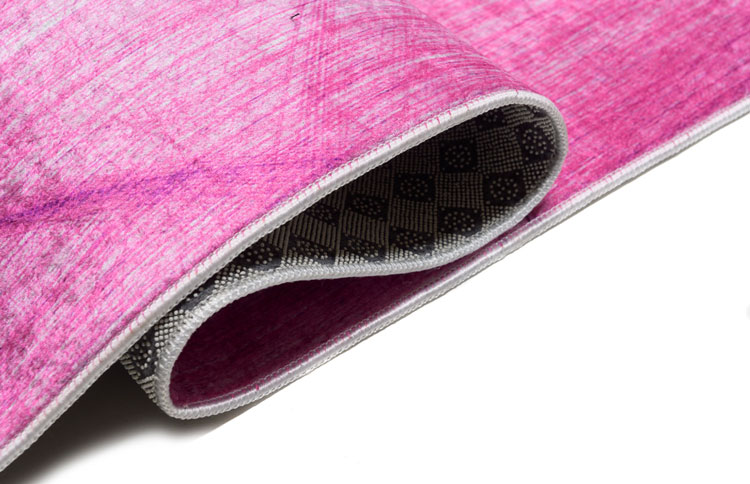 Różowo niebieski dywan w abstrakcyjny wzór Valano 4X