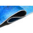 niebieski antypoślizgowy dywan do salonu Valano 4X