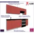 Komplet mebli do kuchni 240cm ceglasty Fiorentina 37X