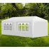 Wizualizacja białego namiotu ogrodowego Pikol
