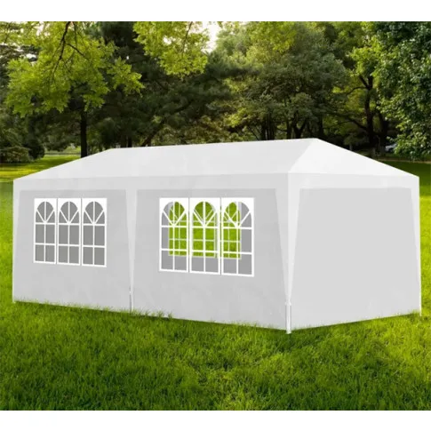 Wizualizacja białego namiotu ogrodowego Pikol
