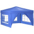 Niebieski namiot ogrodowy Sanmi