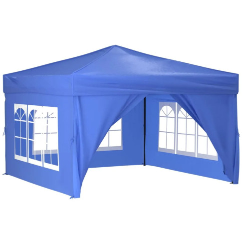Niebieski namiot ogrodowy Sanmi