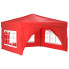 Czerwony namiot ogrodowy Sanmi