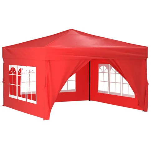 Czerwony namiot ogrodowy Sanmi