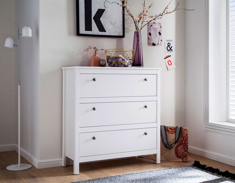 Skandynawski salon z komodą Zanari 6X