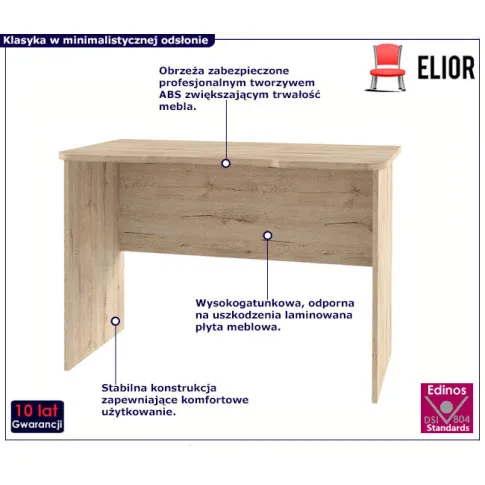 Minimalistyczne biurko PAxo 3X