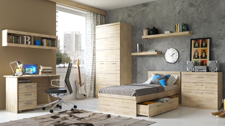 Mobilny kontenerek pod biurko Lister XL 8X