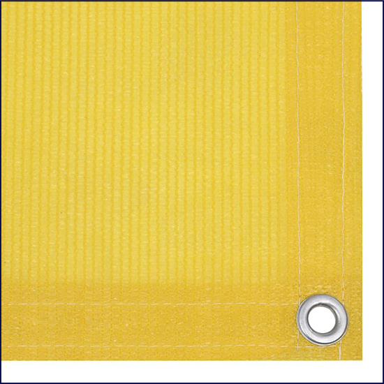 Klasyczny parawan balkonowy Orillo kolor żółty