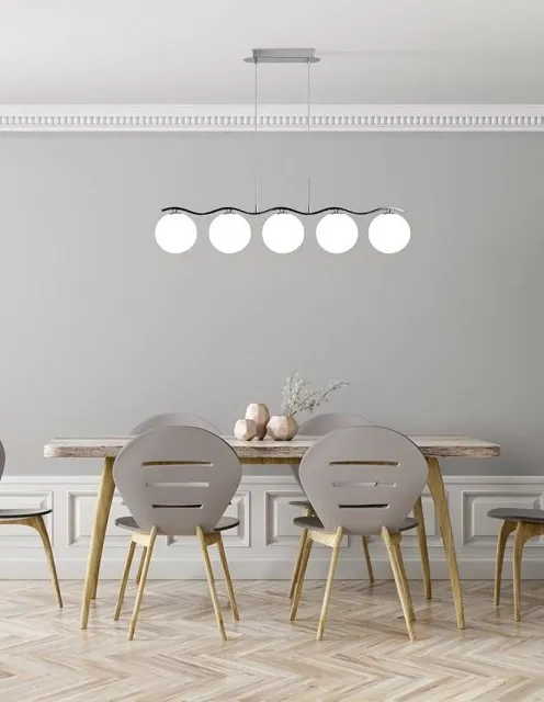 Produkt Metalowa lampa wisząca z możliwością zmiany wysokości - V119-Brillant
