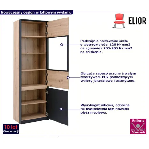 Wysoka nowoczesna witryna Avar 9X