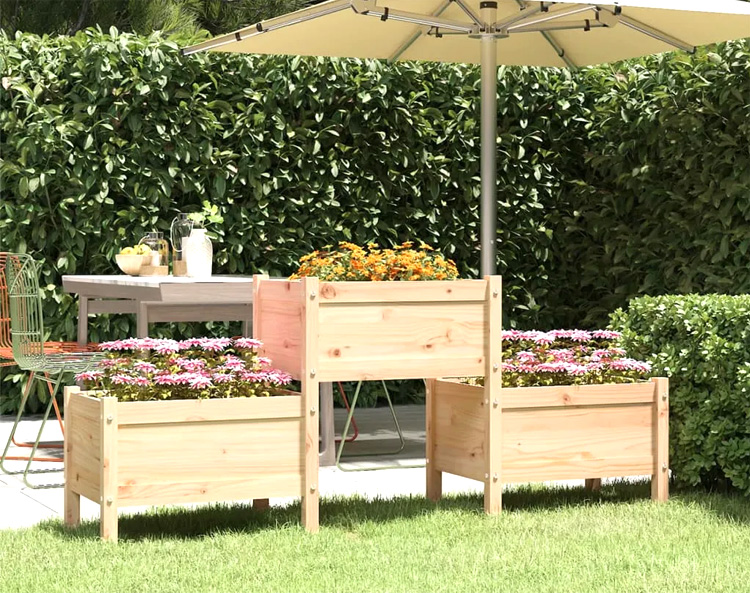 Naturalna donica do ogrodu Nilli