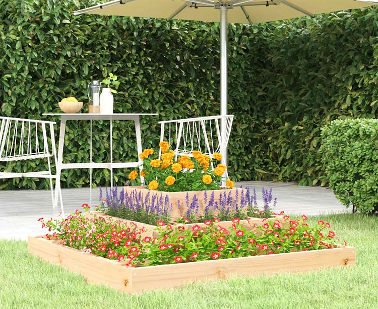 Drewniana sosnowa donica Edir