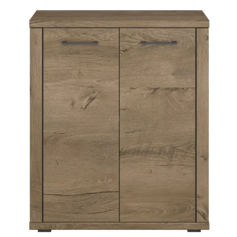 dwudrzwiowa komoda z półką do salonu klasycznego Efanos 3X