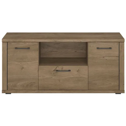 klasyczna szafka pod telewizor do salonu dąb lekas Efanos 9X