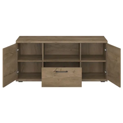 szafka pod telewizor w stylu klasycznym z szuflada Efanos 9X dąb lefkas