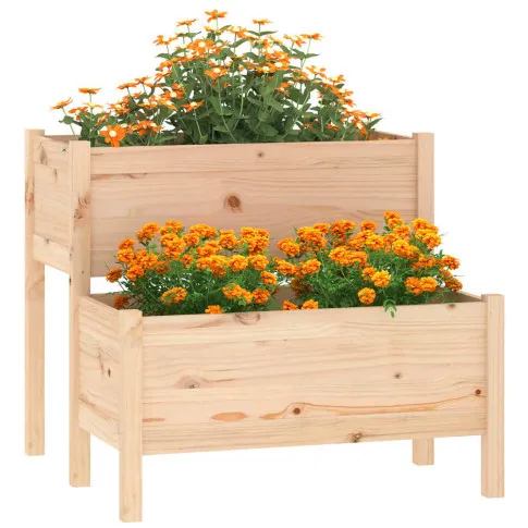 Drewniana donica ogrodowa Nizo