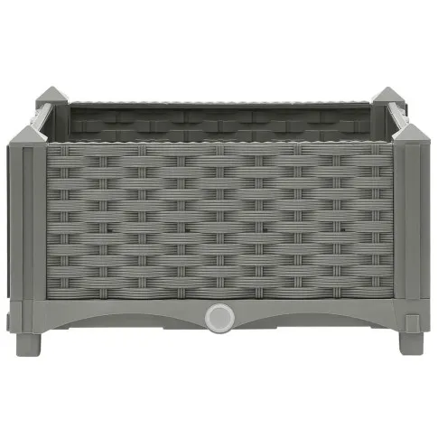 jasnoszara donica ogrodowa Uzi