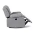 Szary fotel z pilotem Tryton 4X