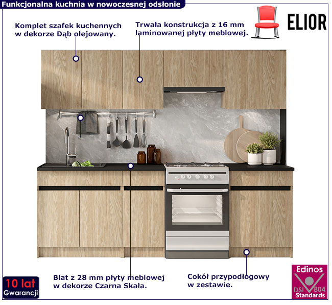 komplet szafek kuchennych Semina