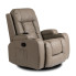 Szary fotel relaksacyjny do salonu Imar 3X