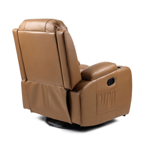 Jasnobrązowy fotel relaksacyjny Imar 3X