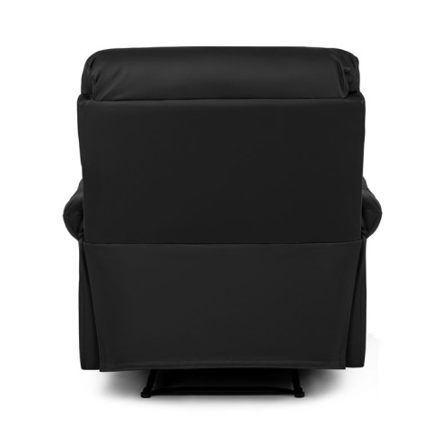 Czarny wypoczynkowy fotel Edip 3X
