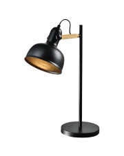 Czarna lampka stołowa - K181-Sydo w sklepie Edinos.pl