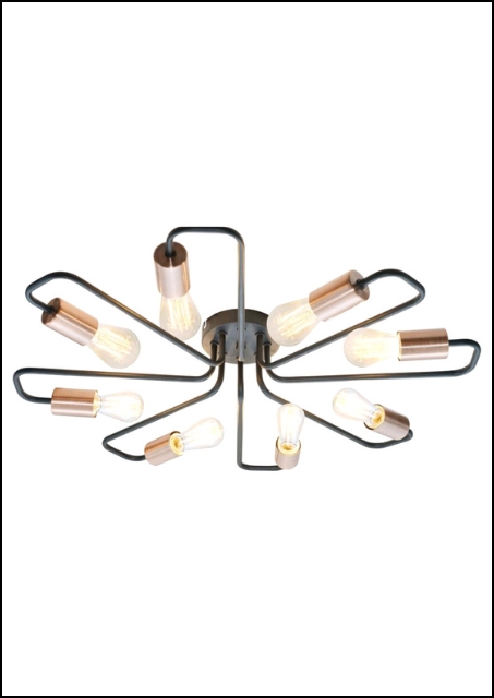 Duża nowoczesna lampa sufitowa - K189-Nova