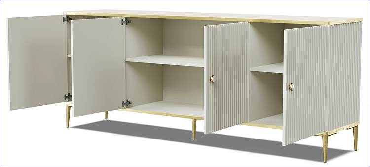 Wnętrze komody Olbia 3X