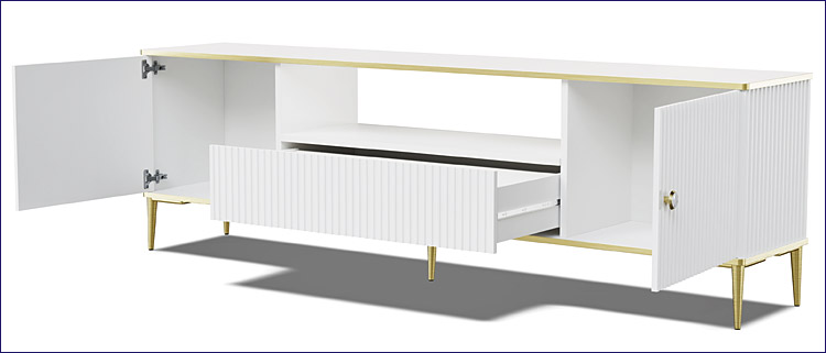Wnętrze szafki rtv Olbia 4X